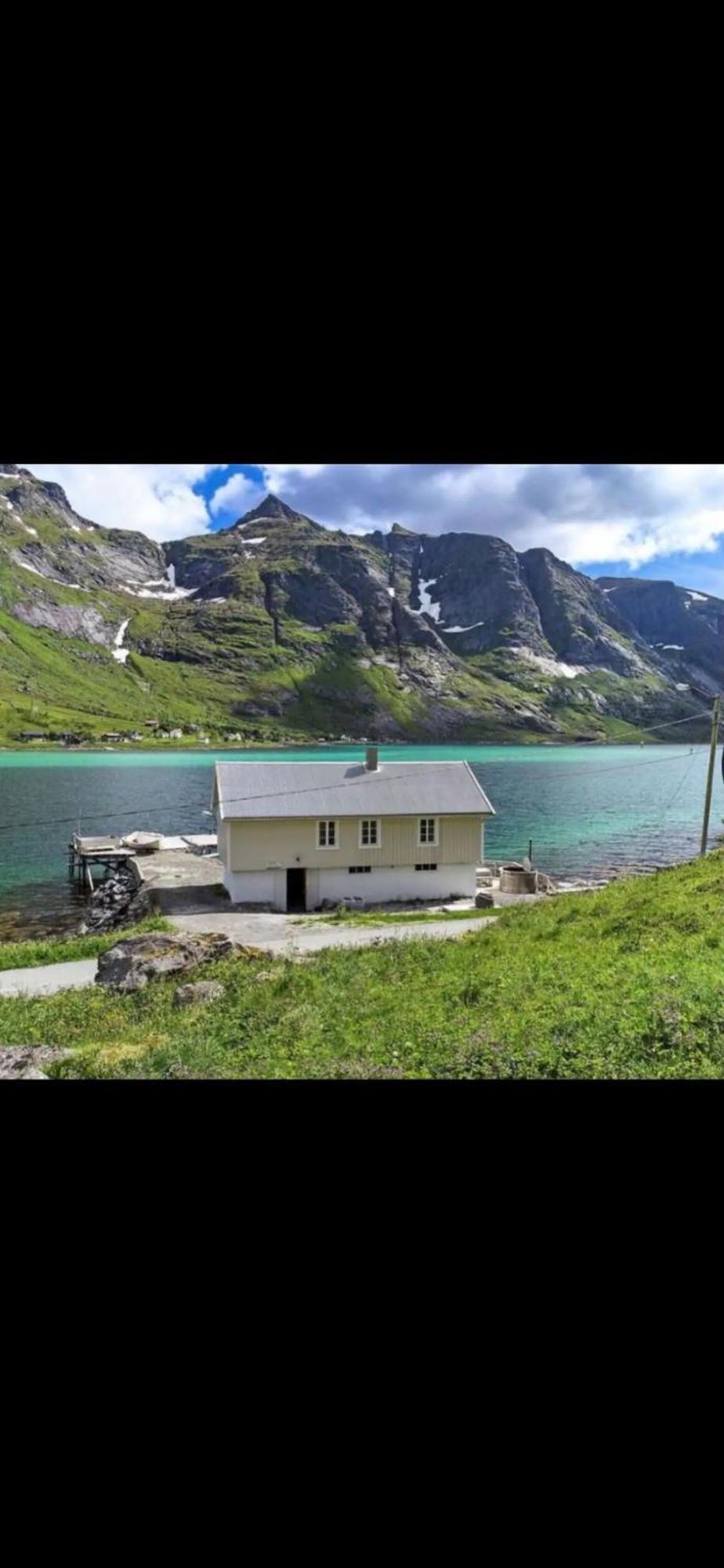 Rorbu Vestersia I Skjelfjord Ramberg Exterior photo